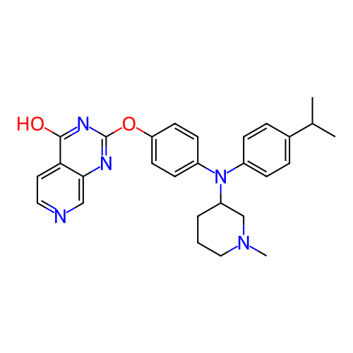Chemical structure of BindingDB Monomer ID 347117