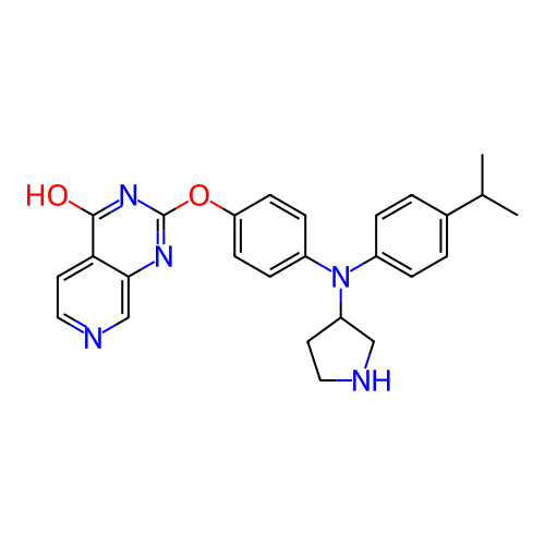 Chemical structure of BindingDB Monomer ID 347119
