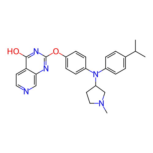 Chemical structure of BindingDB Monomer ID 347120