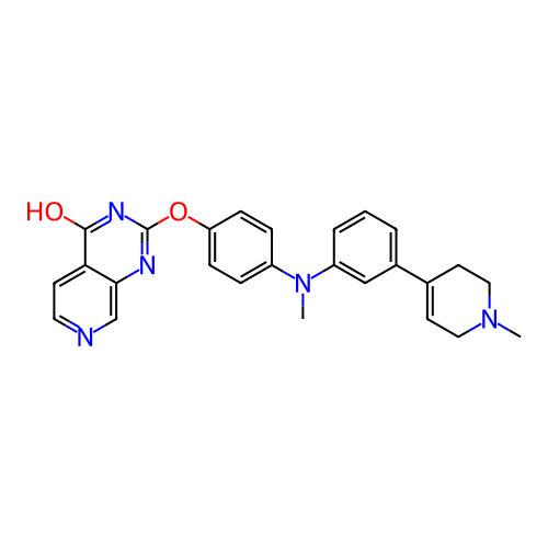 Chemical structure of BindingDB Monomer ID 347132