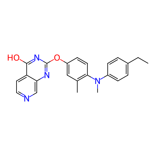 Chemical structure of BindingDB Monomer ID 347137