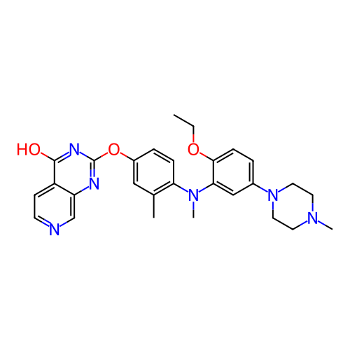 Chemical structure of BindingDB Monomer ID 347139