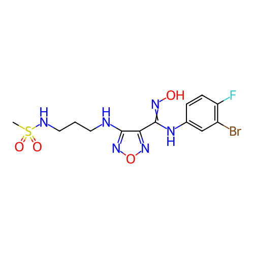 Chemical structure of BindingDB Monomer ID 347312