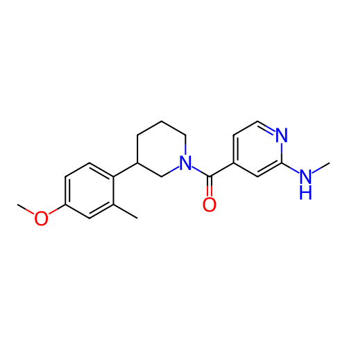 Chemical structure of BindingDB Monomer ID 347577