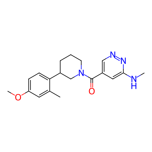 Chemical structure of BindingDB Monomer ID 347594
