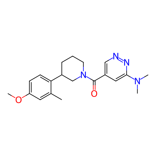 Chemical structure of BindingDB Monomer ID 347595