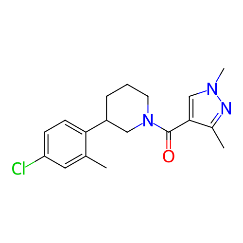 Chemical structure of BindingDB Monomer ID 347602