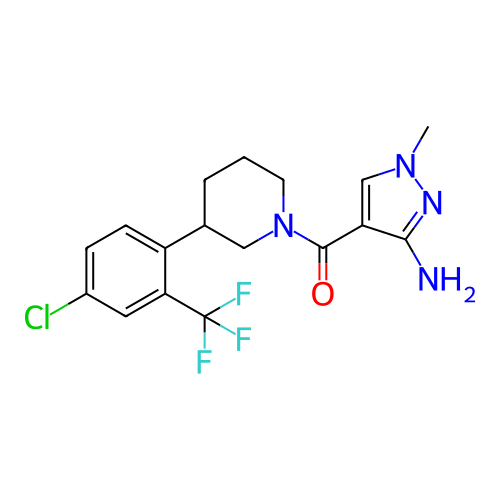 Chemical structure of BindingDB Monomer ID 347615