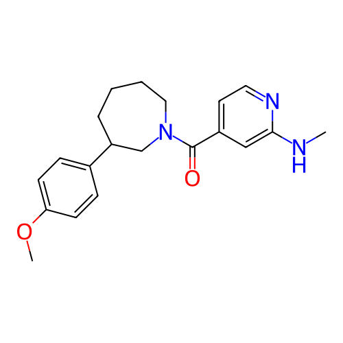 Chemical structure of BindingDB Monomer ID 347625