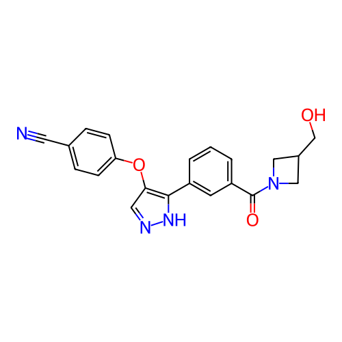 Chemical structure of BindingDB Monomer ID 347724