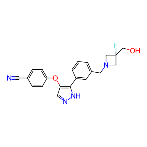 Chemical structure of BindingDB Monomer ID 347752