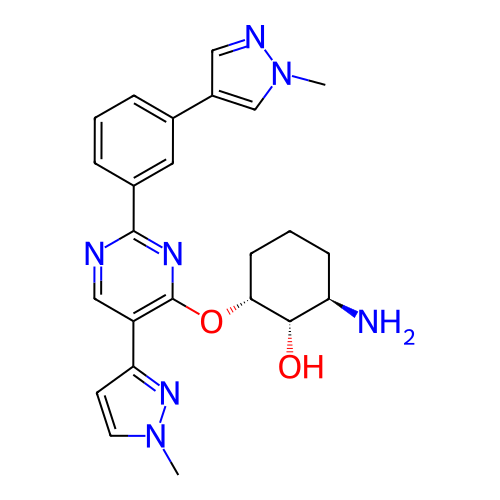 Chemical structure of BindingDB Monomer ID 347926