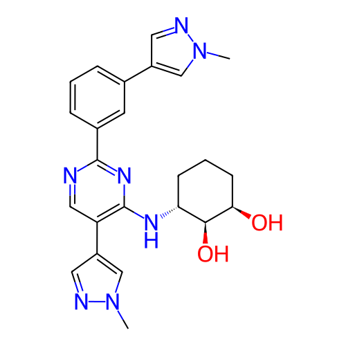 Chemical structure of BindingDB Monomer ID 347927