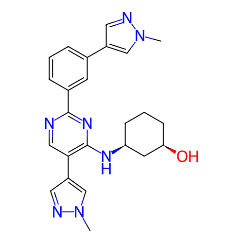 Chemical structure of BindingDB Monomer ID 347955