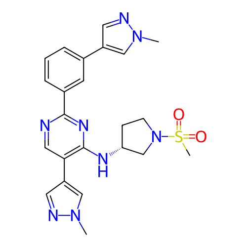 Chemical structure of BindingDB Monomer ID 347965