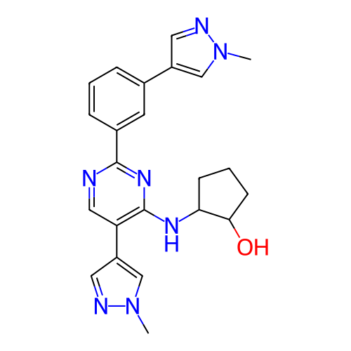 Chemical structure of BindingDB Monomer ID 348030