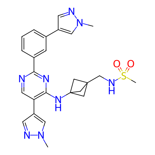 Chemical structure of BindingDB Monomer ID 348037