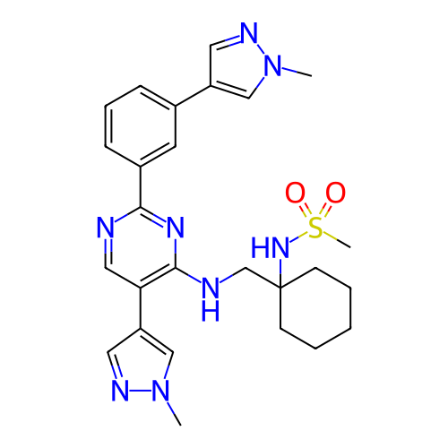 Chemical structure of BindingDB Monomer ID 348054