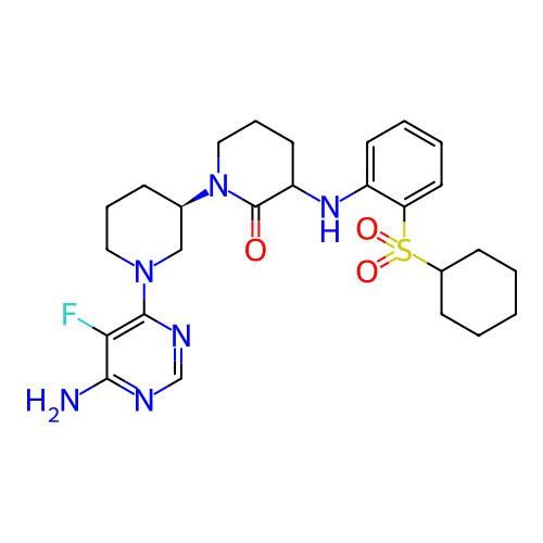 Chemical structure of BindingDB Monomer ID 348597
