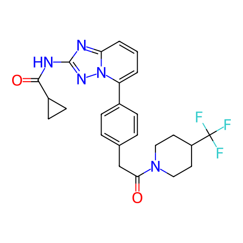 Chemical structure of BindingDB Monomer ID 349184