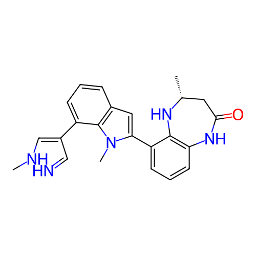 Chemical structure of BindingDB Monomer ID 349254
