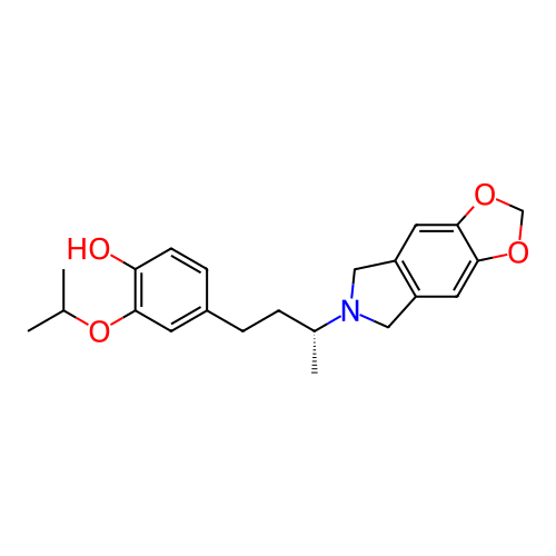 Chemical structure of BindingDB Monomer ID 349510