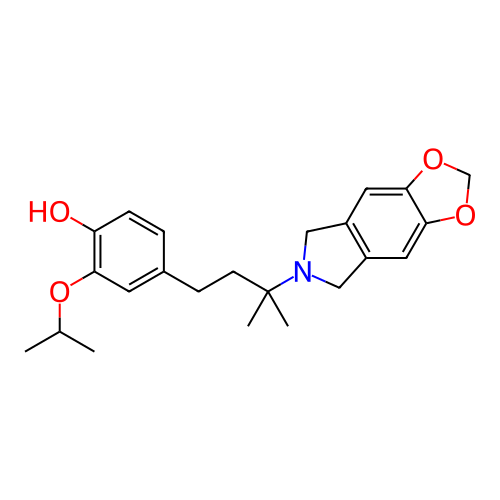 Chemical structure of BindingDB Monomer ID 349514