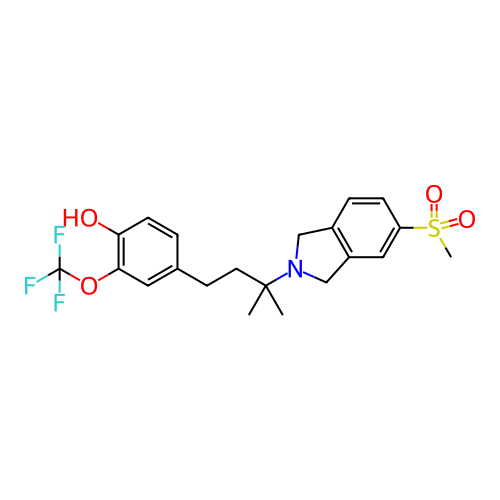 Chemical structure of BindingDB Monomer ID 349546