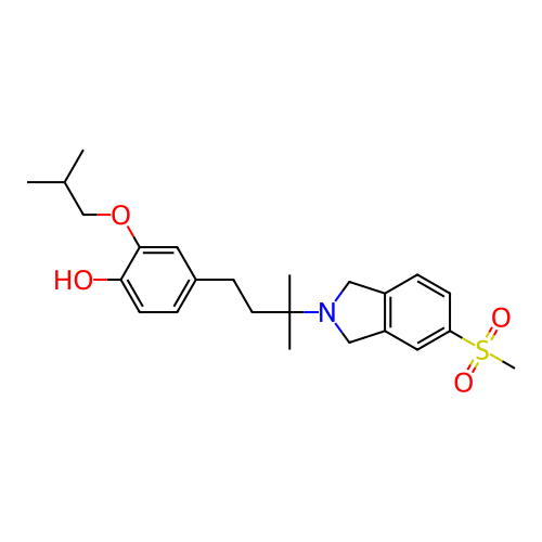 Chemical structure of BindingDB Monomer ID 349569