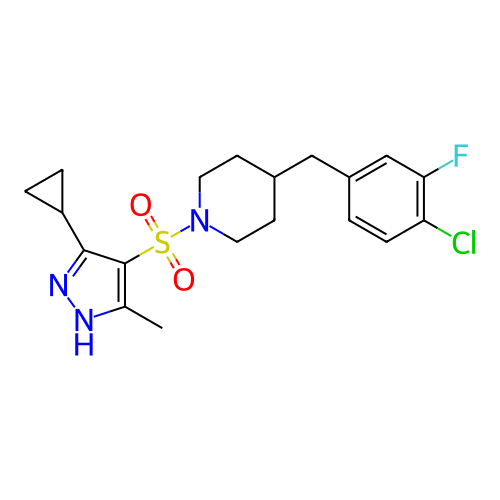 Chemical structure of BindingDB Monomer ID 349631
