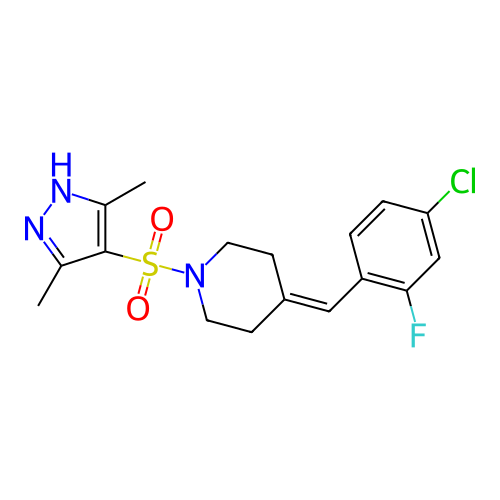 Chemical structure of BindingDB Monomer ID 349641