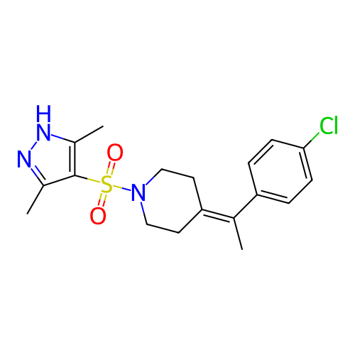 Chemical structure of BindingDB Monomer ID 349643