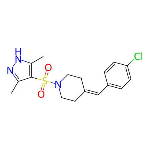 Chemical structure of BindingDB Monomer ID 349644