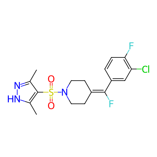 Chemical structure of BindingDB Monomer ID 349647