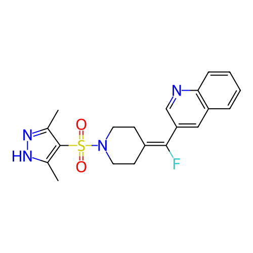 Chemical structure of BindingDB Monomer ID 349653