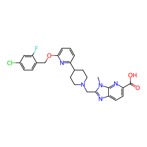 Chemical structure of BindingDB Monomer ID 349684