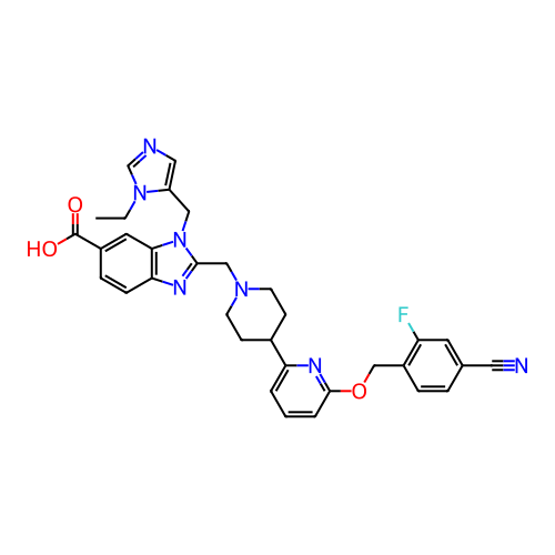 Chemical structure of BindingDB Monomer ID 349796