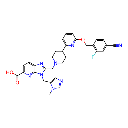 Chemical structure of BindingDB Monomer ID 349806