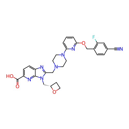 Chemical structure of BindingDB Monomer ID 349807