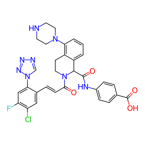 Chemical structure of BindingDB Monomer ID 349980