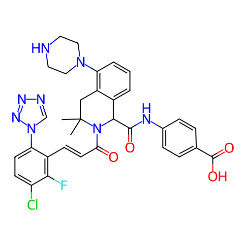 Chemical structure of BindingDB Monomer ID 349982