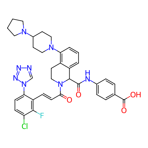 Chemical structure of BindingDB Monomer ID 349984