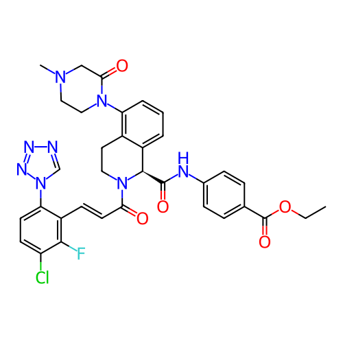 Chemical structure of BindingDB Monomer ID 349986