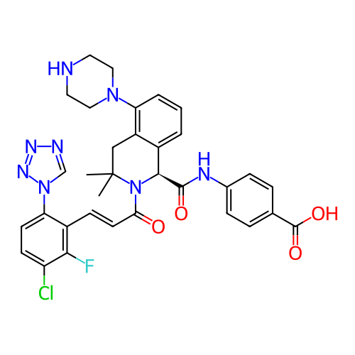 Chemical structure of BindingDB Monomer ID 349987