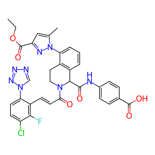 Chemical structure of BindingDB Monomer ID 349993