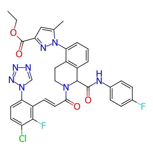 Chemical structure of BindingDB Monomer ID 349994