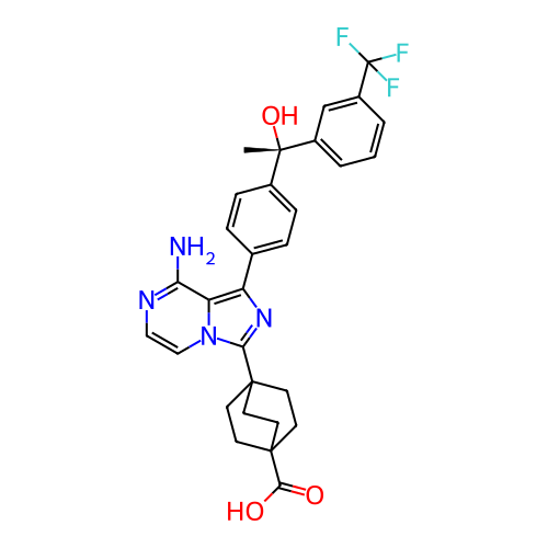 Chemical structure of BindingDB Monomer ID 350134