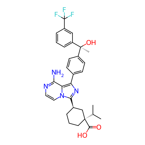 Chemical structure of BindingDB Monomer ID 350146