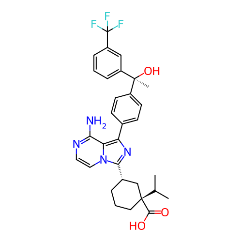 Chemical structure of BindingDB Monomer ID 350147