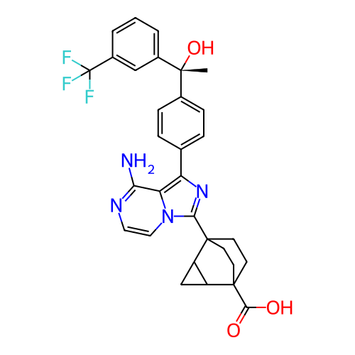Chemical structure of BindingDB Monomer ID 350154